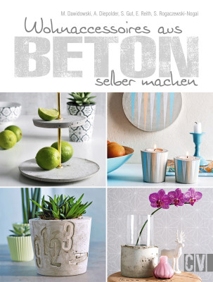 Book home accessories made of concrete (German edition)