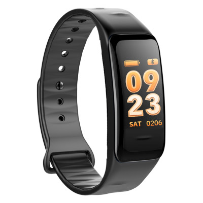 Fitness Tracker, noir, avec écran couleur