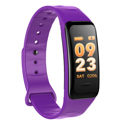 Fitness Tracker, purple, with color display