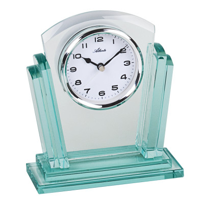 Atlanta 3084/0 chrome carriage clock quartz