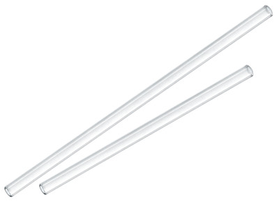 Straw made of glass, Ø 8mm, Length 15cm