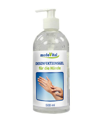 Disinfectant gel for the hands, 500ml