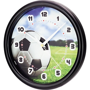 Kids wall clock Soccer