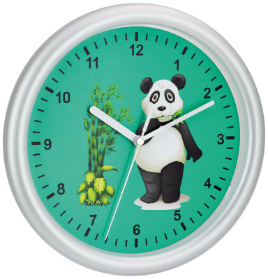 Kids wall clock Panda