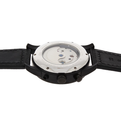 SELVA Herren-Armbanduhr »Hector« - Tachymeter - schwarz