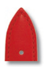 Lederband Arezzo 19mm rot,  glatt