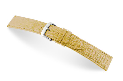 Bracelet-montre en cuir Pasadena 20mm sable XL