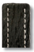 Lederband Happel BRT 22mm schwarz