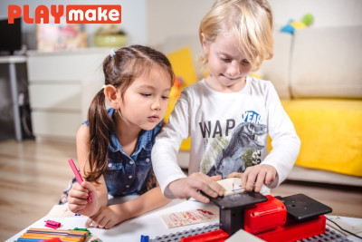 PLAYmake Modelling-Workshp Set 4in1 for children