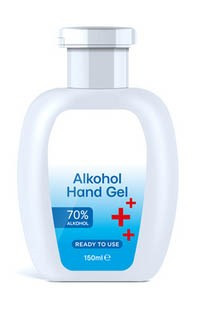 Disinfectant gel for the hands, 150ml