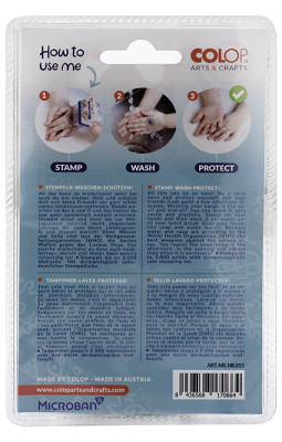 Protect Stamp - stamping - washing - protecting