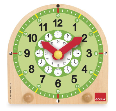 GOULA Time teaching clock