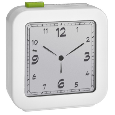 TFA Radio controlled alarm clock white