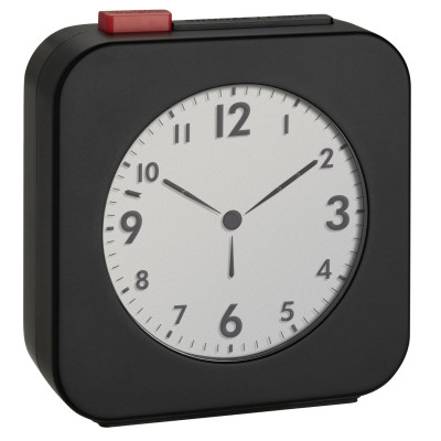 TFA Radio controlled alarm clock black