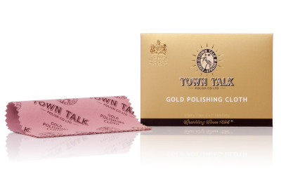Mr Town Talk gold polishing cloth 12.5 cm x 17.5 cm