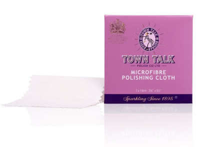 Mr Town Talk mini microfibre polishing cloth 7cm x 14cm