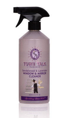 Mr Town Talk glass cleaner, Sandalwood and Lavender 620ml