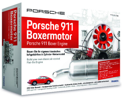 Classic Porsche 911 Engine Model in scale 1:4