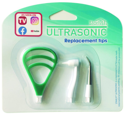 Starlyf Ultrasonic Tooth Cleaner - Replacement Attachments