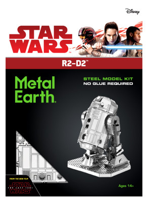 METAL EARTH Kit de construction 3D STAR WARS R2-D2