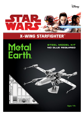 METAL EARTH 3D-Bausatz STAR WARS X-Wing Fighter