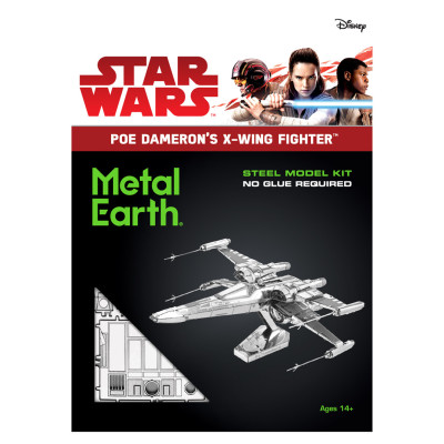 METAL EARTH 3D kit STAR WARS EP 7 PD X-Wing Fighter