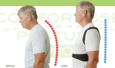 Comfortisse Posture PRO - met votre colonne vertébrale dans une position parfaite (taille S/M)