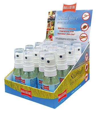 BALLISTOL Spray à pompe sans piqûres, 20ml - Répulsif tiques & moustiques