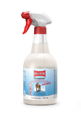 BALLISTOL Stichfrei Animal Pumpspray, 750ml - Tick repellent & mosquito repellent