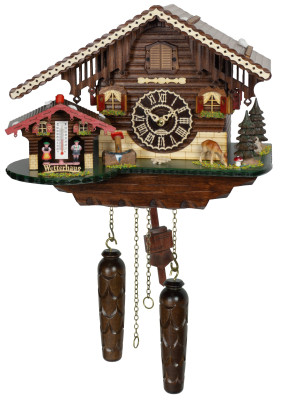 Cuckoo clock with weather house Sonnenbühl