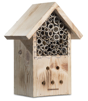 Hôtel pour insectes - Hôtel pour abeilles - Aide à la nidification pour insectes utiles