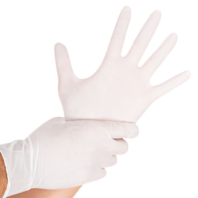 Premium extra light nitrile gloves, size S