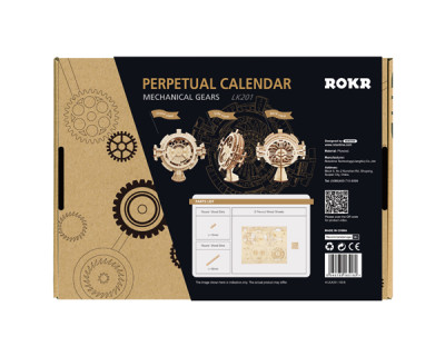 ROKR 3D perpetual calendar kit