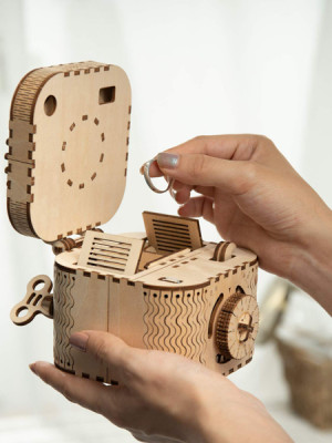 ROKR 3D-Bausatz Schatzkiste Treasure Box