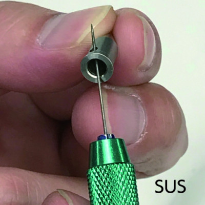 Ultra-slim diamond file round Ø 0.4mm, grit 600