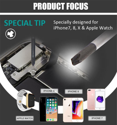 Precision screwdriver, especially for Apple watches