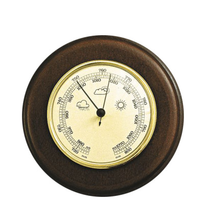 Barometer Made in Germany, Mahagoni
