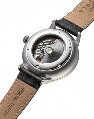 Uhren Manufaktur Ruhla - Automatik-Uhr mit Gangreserve - silber - made in Germany