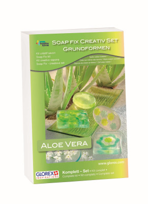 SoapFix Bastelpackung - Seife mit Aloe Vera zum Selbergießen
