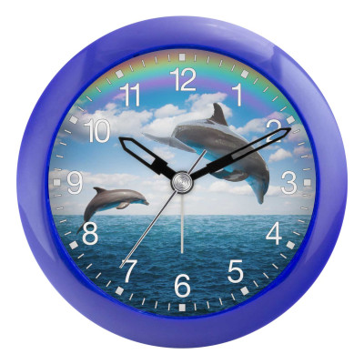 Children's quartz alarm clock dolphin