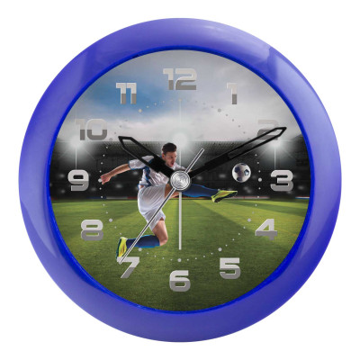 Children's quartz clock football
