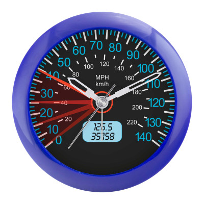Children's quartz speedometer