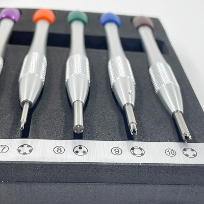 Screwdriver set 10 pieces for different brands