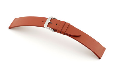 SELVA leather strap for easy changing 20mm cognac without seam - MADE IN GERMANY