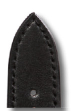 Leather strap Tacoma 18 mm black