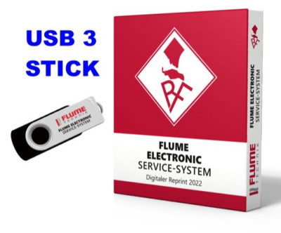 Flume-Electronic-Service-System FESS on USB-Stick