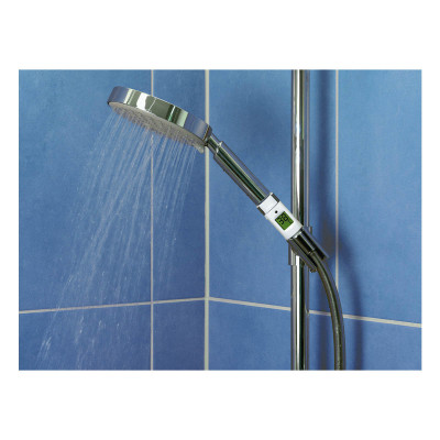 Shower thermometer helps to save energy