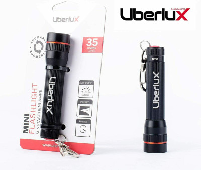 Uber-lux keychain flashlight - always ready to go