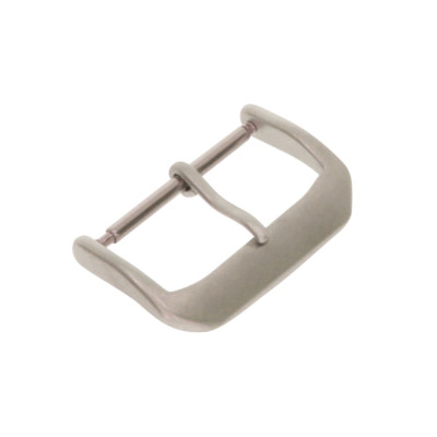 Pin buckle suitable for Apple Watch bracelets, stainless steel, 20mm