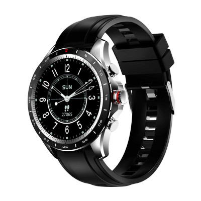 Atlanta 9718/7 fitness tracker - smartwatch - silver / black